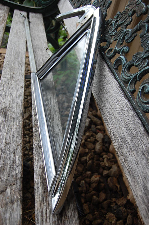 1963 Pontiac Catalina Passenger RH Vent Window Frame And Glass Original