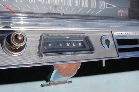 1963 Pontiac Catalina Dash Chrome Original Housing GM