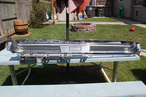 1963 Pontiac Catalina Dash Chrome Original Housing GM