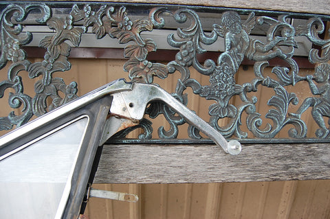 1963 Pontiac Catalina Passenger RH Vent Window Frame And Glass Original