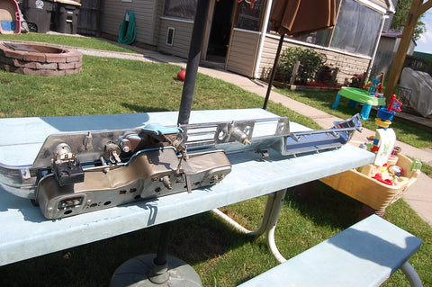 1963 Pontiac Catalina Dash Chrome Original Housing GM