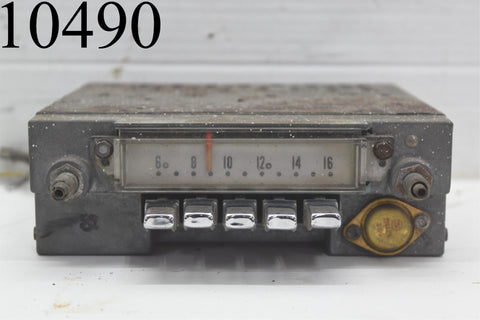 1964 Ford Galaxie AM Push Button Radio Stereo Untested 64