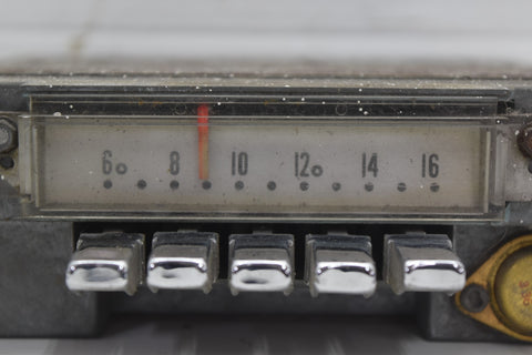 1964 Ford Galaxie AM Push Button Radio Stereo Untested 64