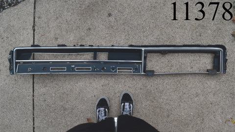 1967 Pontiac Catalina Bonneville Dash Panel Bezel Face Surround Dashboard 67