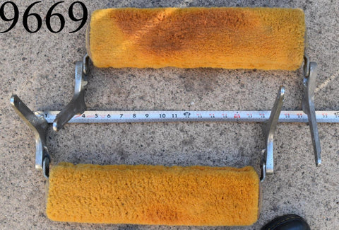 1958 Cadillac Limo Series 75 Fleetwood Foot Rest Pair LH RH Footrest Rear 58