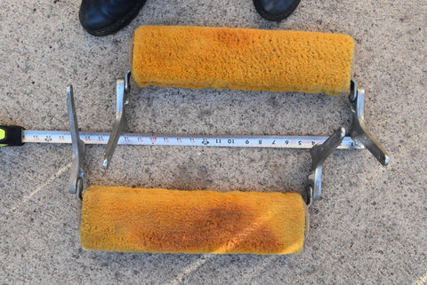 1958 Cadillac Limo Series 75 Fleetwood Foot Rest Pair LH RH Footrest Rear 58