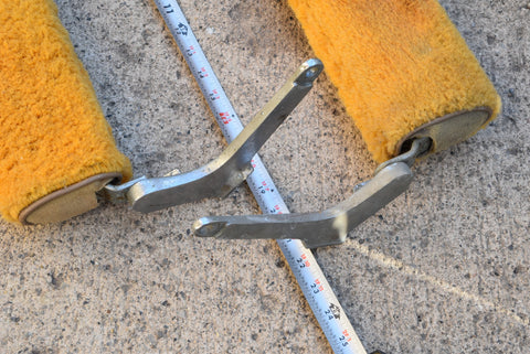 1958 Cadillac Limo Series 75 Fleetwood Foot Rest Pair LH RH Footrest Rear 58