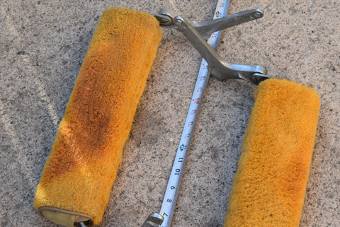 1958 Cadillac Limo Series 75 Fleetwood Foot Rest Pair LH RH Footrest Rear 58