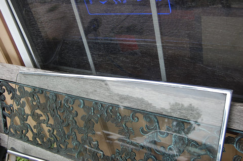 1963 Pontiac Catalina LH Driver Door Window Frame and Glass