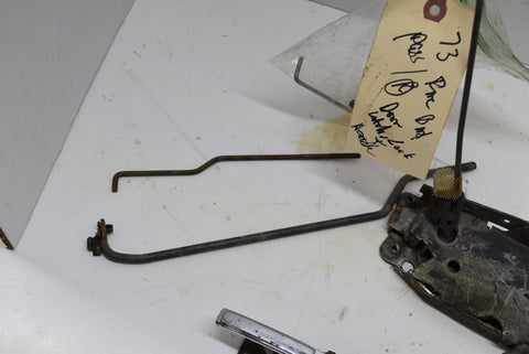 1973 73 Right Passenger Firebird Door Lock Parts Component Full Set Ready To Install Pontiac