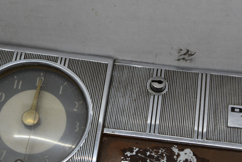 1946 1947 1948 Dodge D24 Fluid Drive Glove Box Door With Clock Lock Trim MOPAR