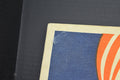 Marushka Silk Screen Print Canvas Textile Art Sailboat 1970s Vintage Wall Decor