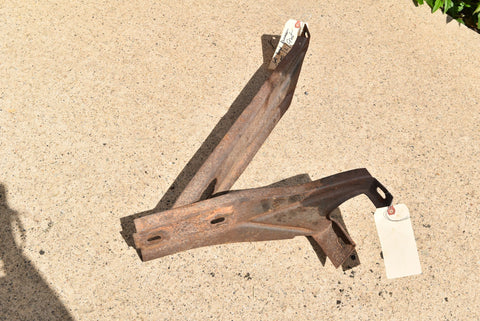 1968 1969 Plymouth Roadrunner Left Front Bumper Bracket Set Driver LH 68 69