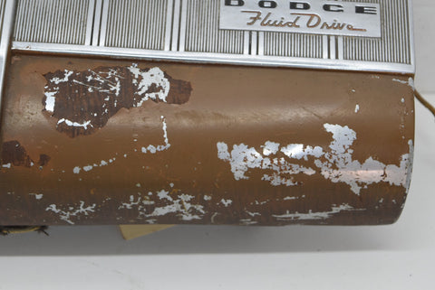 1946 1947 1948 Dodge D24 Fluid Drive Glove Box Door With Clock Lock Trim MOPAR