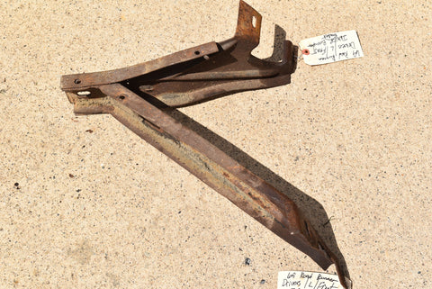 1968 1969 Plymouth Roadrunner Left Front Bumper Bracket Set Driver LH 68 69