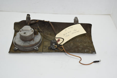 1946 1947 1948 Dodge D24 Fluid Drive Glove Box Door With Clock Lock Trim MOPAR