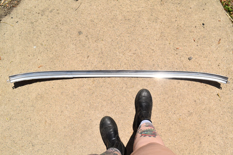 1963 1964 Ford Galaxie Upper Windshield Trim Moulding Exterior Window 63 64