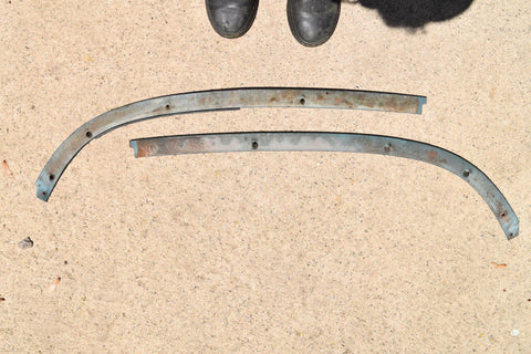 1964 Ford Galaxie 500 Top of Dash Garnish Lower Windshield Interior Trim 64