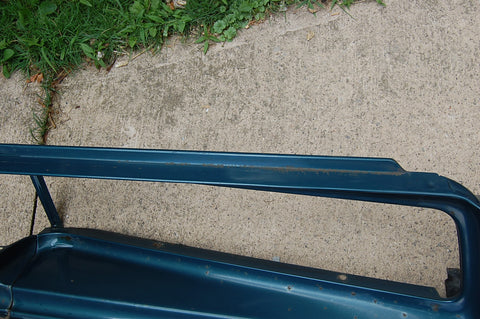 1963 Pontiac Catalina Header Panel Original Blue Emblem Metal Grand Prix