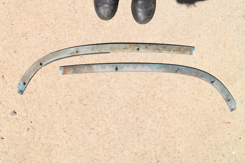 1964 Ford Galaxie 500 Top of Dash Garnish Lower Windshield Interior Trim 64