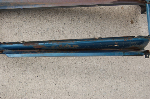 1963 Pontiac Catalina Header Panel Original Blue Emblem Metal Grand Prix
