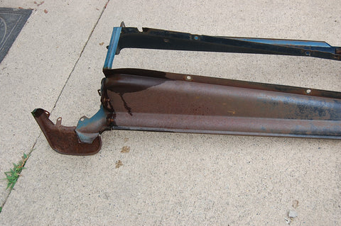 1963 Pontiac Catalina Header Panel Original Blue Emblem Metal Grand Prix