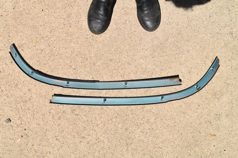 1964 Ford Galaxie 500 Top of Dash Garnish Lower Windshield Interior Trim 64