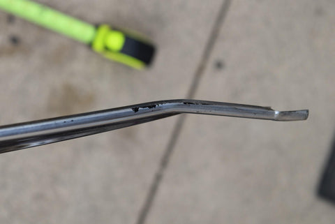 1949 49 Chrysler RH Belt Line Extension Trim Quarter Moulding Rear MOPAR OEM