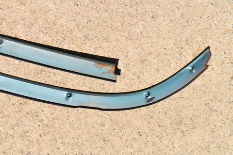 1964 Ford Galaxie 500 Top of Dash Garnish Lower Windshield Interior Trim 64