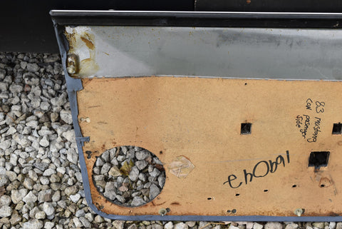 1981-1986 Ford Mustang Convertible Power Window Passenger RH Door Panel Blue OEM