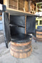 Bar Set Whiskey Barrel Furniture Vintage Decor Man Cave Lot Chair Bar Stool