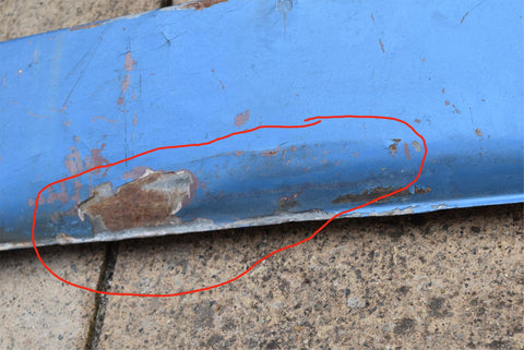 1972 1973 1974 Gran Torino Sport Rear Valance Panel OEM Cobra Jet Ford 72 73 74