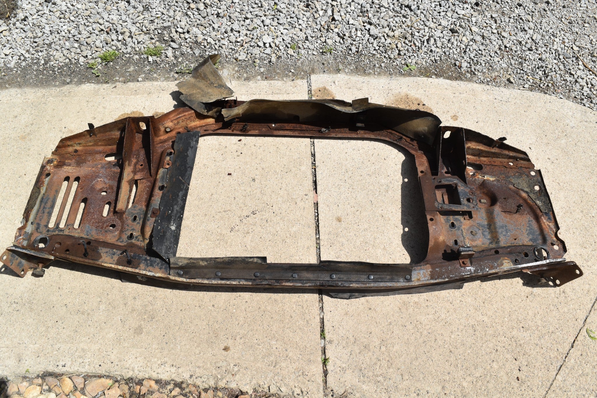 1964 Ford Galaxie 500 Radiator Core Support 64 Galaxy– FatMan's Garage, LLC