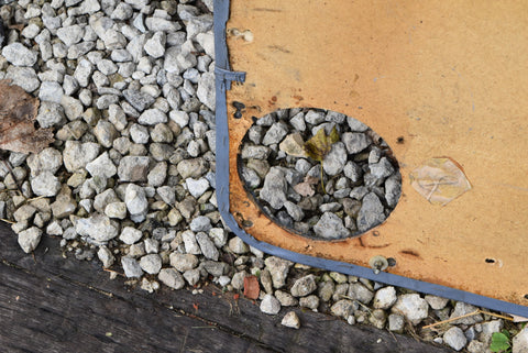 1981-1986 Ford Mustang Convertible Power Window Passenger RH Door Panel Blue OEM