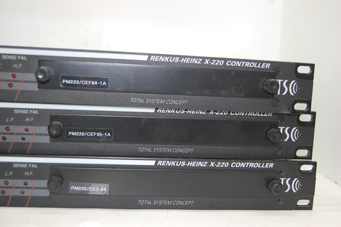 Renkus Heinz Model X-220 Loudspeaker Controller