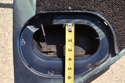 1967 OLDSMOBILE OLDS 442 GM KICK PANEL PASSENGER RH 7675961 67