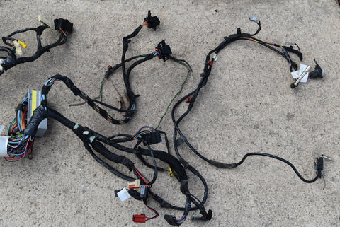 2000 2001 Jeep Cherokee Under Dash Wiring Harness Wires Instrument Panel 00 01