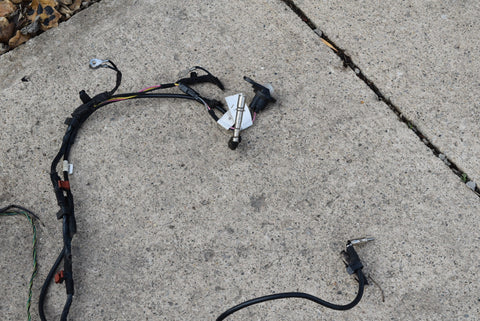 2000 2001 Jeep Cherokee Under Dash Wiring Harness Wires Instrument Panel 00 01