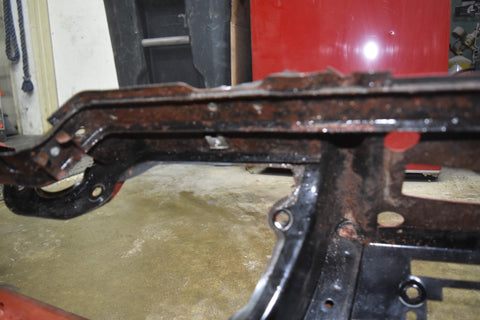 1958 1959 1960 Ford Thunderbird Dash Shell Frame Steel Vinyl 58 59 60