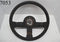 1984 1985 1986 Chevy Camaro Steering Wheel With Cruise 84 85 86 Black Rubber OEM