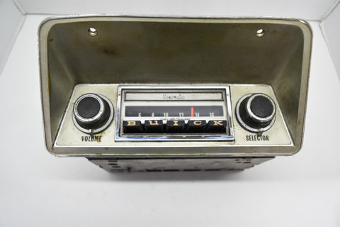 1968 1969 BUICK SKYLARK GS RADIO 68 69 BEZEL KNOB SONOMATIC VOLUME SELECTOR