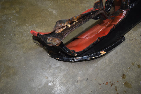 1958 1959 1960 Ford Thunderbird Dash Shell Frame Steel Vinyl 58 59 60