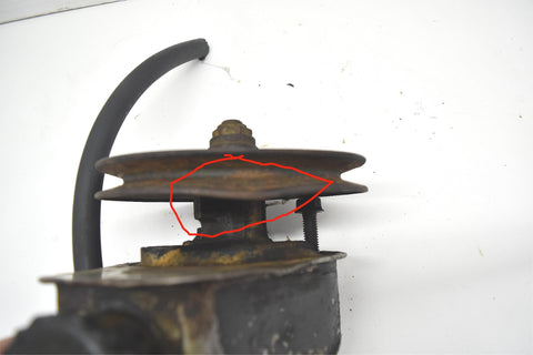 1975 1976 CADILLAC 472 500 SINGLE GROOVE PULLEY POWER STEERING PUMP 75 76