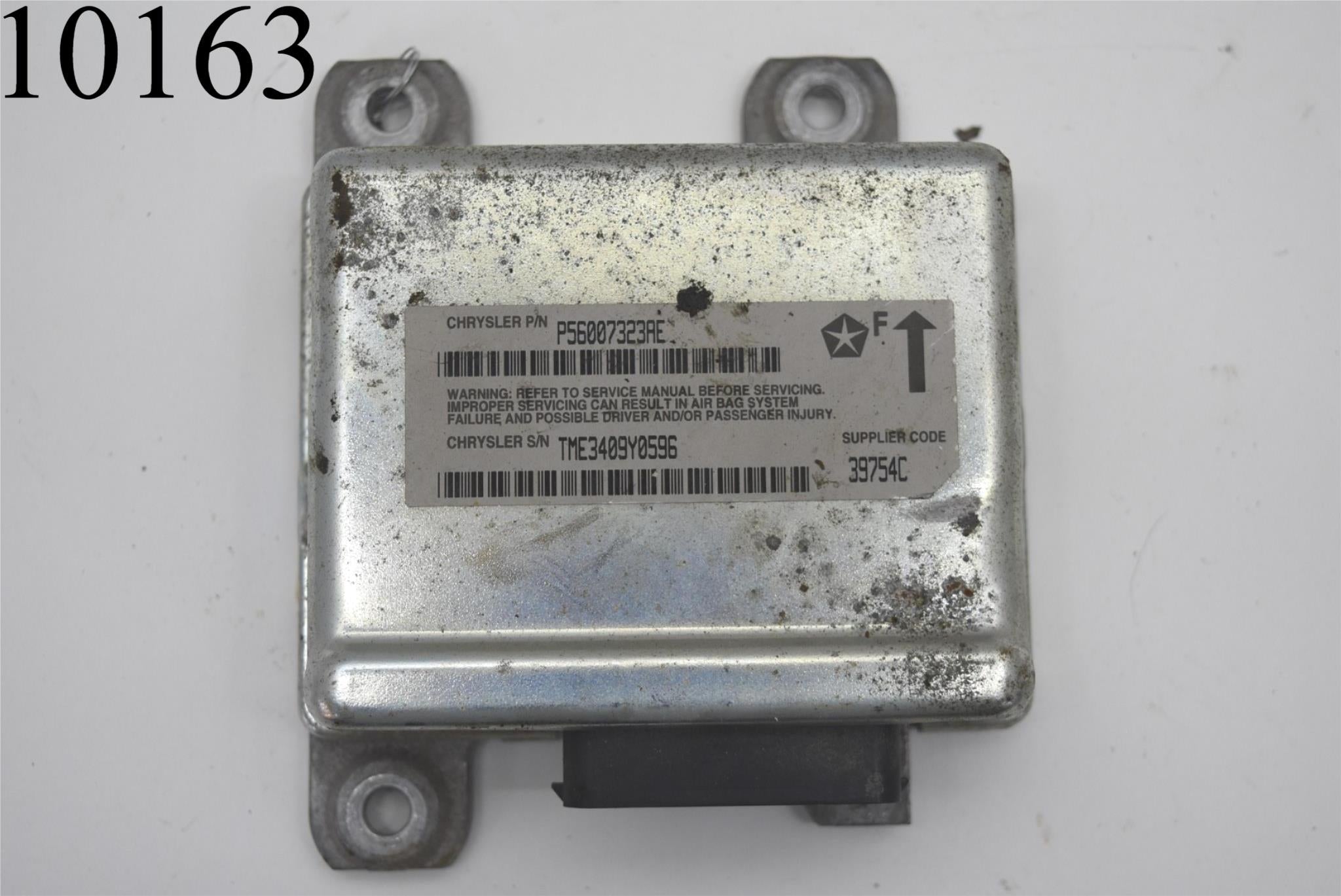 1997 2001 Jeep Cherokee XJ Air Bag Sensor Control Module Airbag 97 98