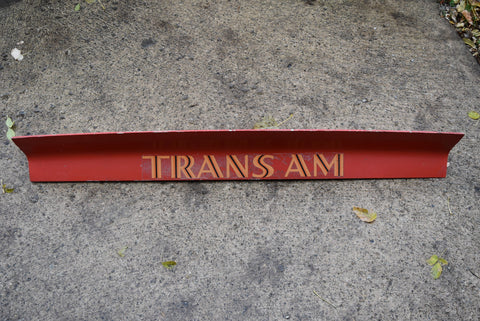 1970 1981 Pontiac Firebird Camaro Trans Am Center Spoiler Section Lid 70 71 72