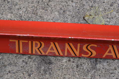 1970 1981 Pontiac Firebird Camaro Trans Am Center Spoiler Section Lid 70 71 72