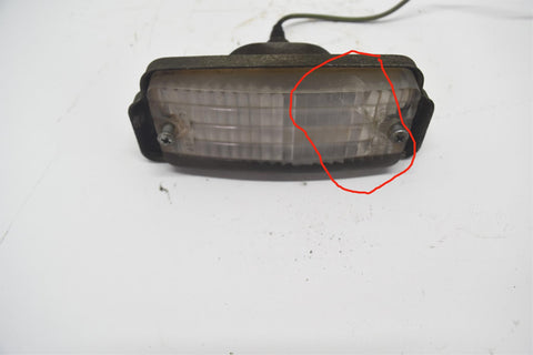 1971 OLDSMOBILE CUTLASS INNER BUMPER PASSENGER RIGHT REVERSE LIGHT 71