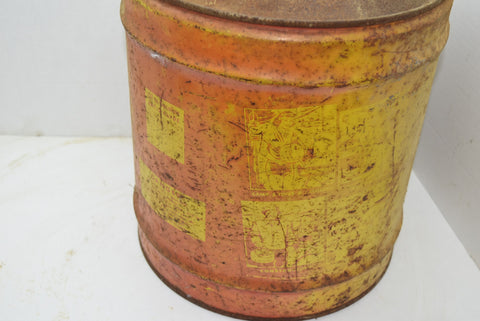 vintage Liberty five gallon gas can ~ GASOLINE HANDY-CAN ~ 5