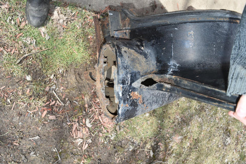 1958 Cadillac Series 75 Limo Fleetwood Fin Quarter Panel Art Man Cave Right 58