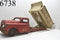 Vintage Structo Dump Truck For Parts Restoration Hydraulic Pressed Steel Toys